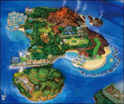 Sur la carte, combien y a-t-il d'îles ? (Ne pas oublier de compter l'île Noadkoko.)