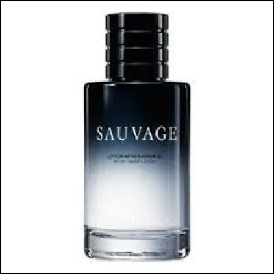 Quelle est la marque de ce parfum appelé "sauvage" ?