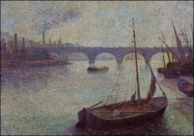 Qui a peint "Le port de Londres" ?