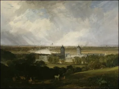 Qui a peint "Londres vue de Greenwich Park" ?