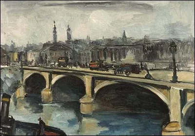 Qui a peint "Londres, pont" ?