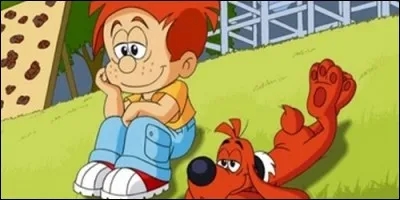 Ce dessin animé raconte les aventures d'un petit garçon de 7 ans et de son cocker. Il s'agit de :