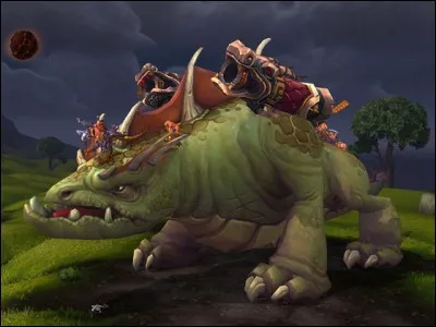 Quel est le nom de l'énorme monture de Salvyis ?