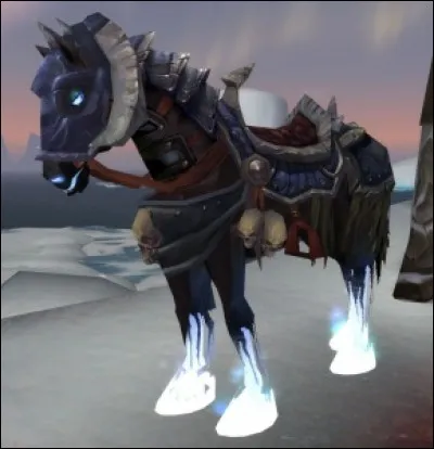 Quel est le nom de la monture de Thasarian ?