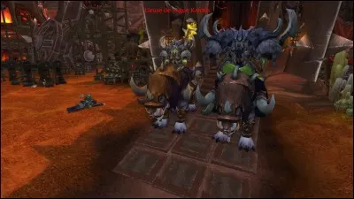 Comment se nomment les montures des Sombres chamans Kor'kron (Haromm et Kardris) ?