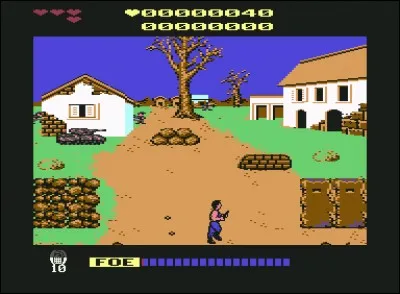 Quel est ce jeu sorti en 1989, dans lequel le joueur incarne un commando qui doit détruire des bases militaires ennemies ?