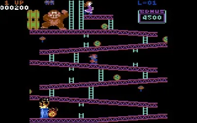 Dans quel jeu sorti en 1983 un personnage encore appelé « Jumpman » à l'époque, doit-il secourir une demoiselle en détresse, capturée par un gorille géant ?
