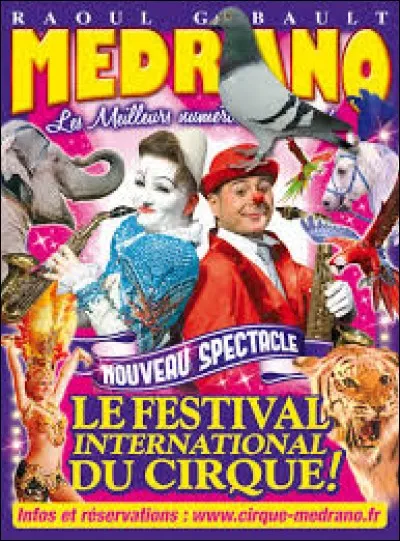 Quel est le nom de ce cirque ?