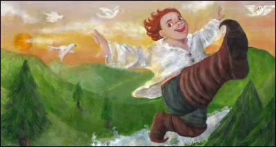 C'est un conte de Charles Perrault, paru en 1697, dans lequel sept enfants abandonnés trouvent refuge chez un ogre mangeur de chair humaine ; voici :