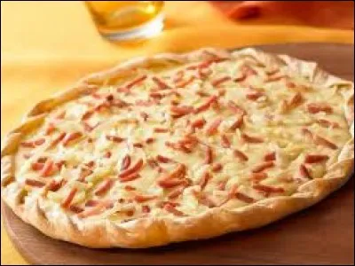 Quel ingrédient est inutile pour faire une flammekueche traditionnelle ?