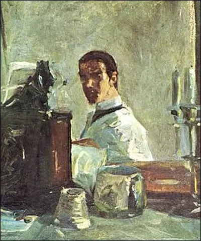 Qui a peint cet autoportrait devant le miroir ?