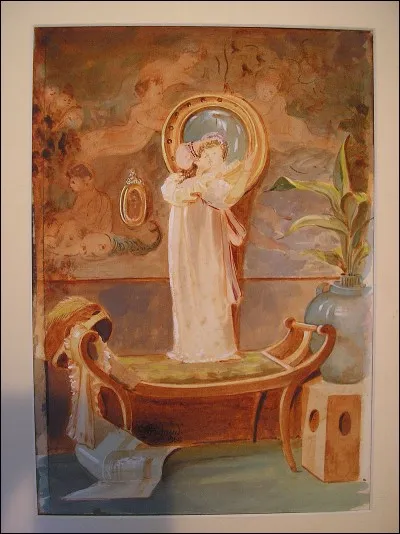 Qui a peint "Le miroir de Narcisse" ?