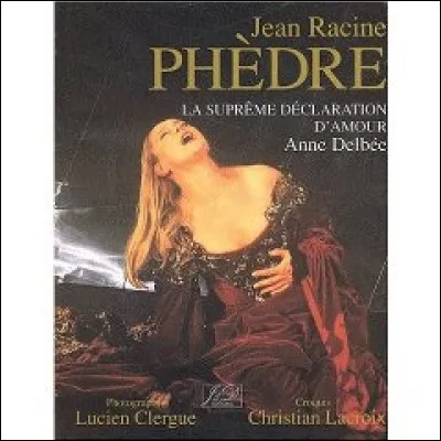Cinq tragédies de Racine ont pour héroïne des femmes de la mythologie ou de l'histoire antique. Qui étaient-elles ?Ainsi Phèdre était l'épouse de ?
