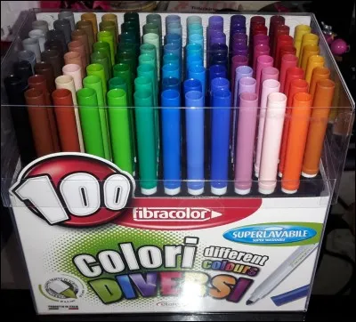 Si on mélange du jaune et du bleu on obtient du vert.