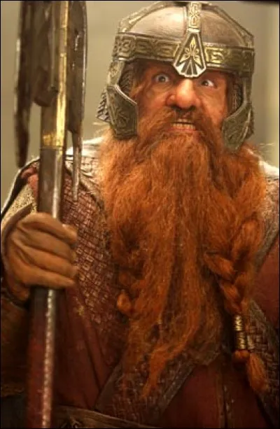 Dans quelle saga cinématographique retrouve-t-on ce nain, prénommé Gimli ?