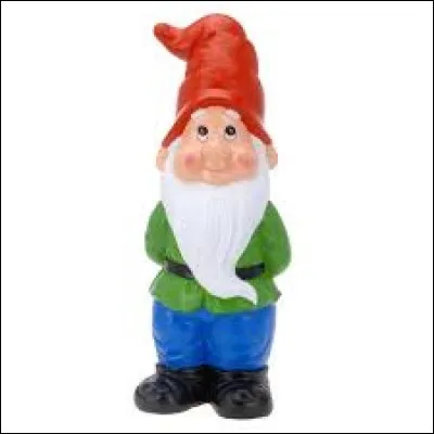 Où place-t-on généralement ce nain de décoration ?