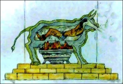 À quoi servait l'ouverture du taureau d'airain (au niveau du museau) ?