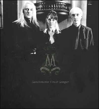 Qui parmi ces personnes, sont des membres de la famille Malefoy ?