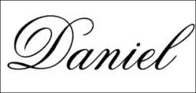 Lequel de ces hommes célèbres ne s'appelle pas "Daniel" ?