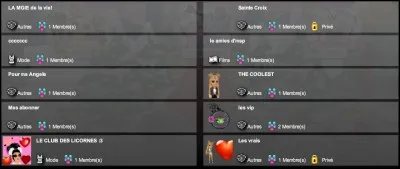 Si tu es niv 13 et que tu n'es pas VIP, tu as le droit de créer un club