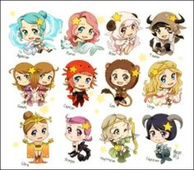 Quel est ton signe astrologique ?
S'il n'est pas là, prends celui qui te convient le plus.