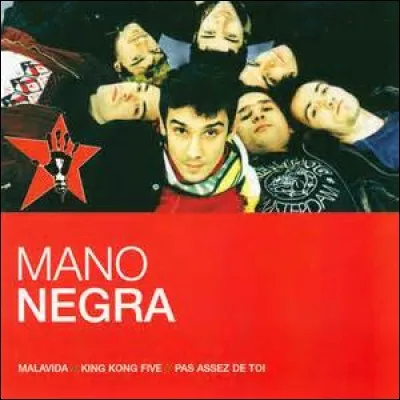 Quel type de musique produisait le groupe "Mano Negra" (Main Noire) ?