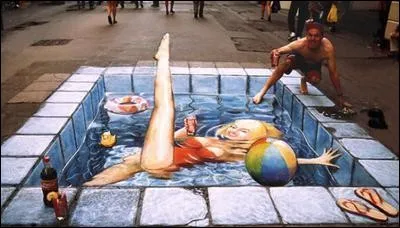 Déformation d'une image, à l'aide d'un miroir courbe ou d'un système optique !