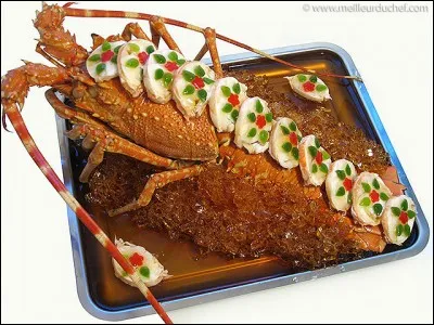 Les entrées commencent par un crustacé de choix !