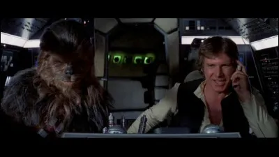 À qui Han dit " Je ne sais pas, moi ! Vole l'air décontracté !" ?