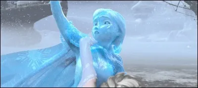 Anna est gelée. Que fait Elsa ?