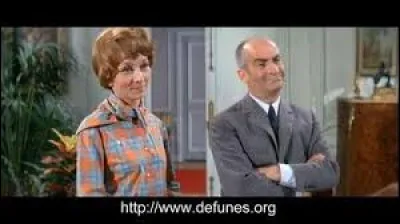 Toujours Claude Gensac et Louis de Funès. Là encore dans "Les Grandes vacances", elle est est mariée à ce dernier. Elle y joue le rôle de ...
