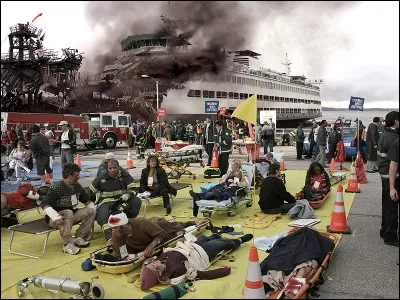 Comment s'appellent les trois épisodes de l'accident de ferry ?