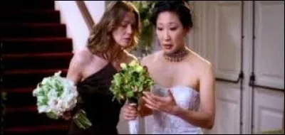 Que dit Meredith à Derek lorsqu'elle annonce aux gens que le mariage de Cristina et Burke est annulé ?