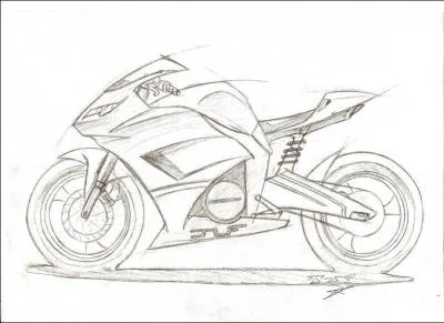 La motocyclette a ___ roues.