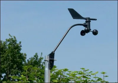 Quel instrument météo permet de mesurer la vitesse du vent ?
