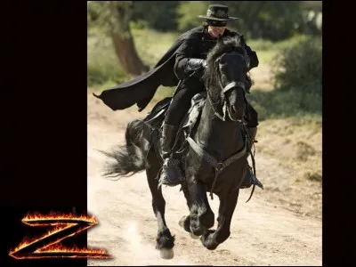 Comment s'appelle le cheval frison de Zorro ?