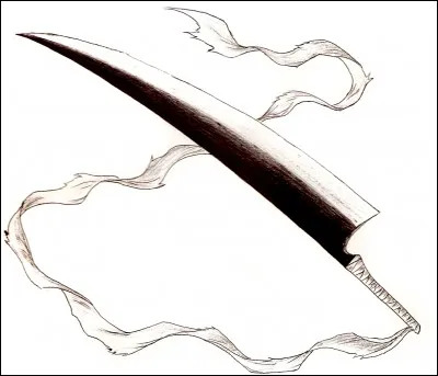 Le zangetsu est le zanpakuto de Kenpachi Zaraki.