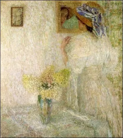 Qui a peint "Femme au miroir" ?