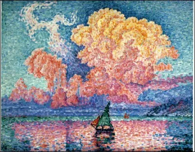 Qui a peint "Le nuage rose" ?