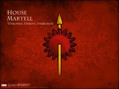 Quelle est la devise des Martell ?