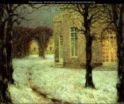 Qui a peint "Pavillon à Versailles" ?