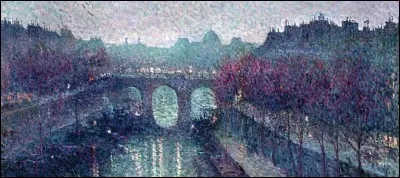 Qui est l'auteur de cette toile ?