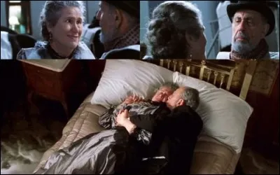 Comme s'appelle le vieux couple que l'on voit vers la fin du film dans le lit ?