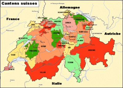 Le Valais se situe au nord de la Suisse.