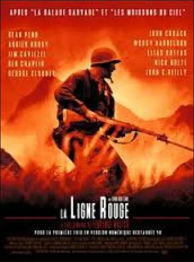 Lors de quel conflit se déroule l'action du film "La Ligne rouge", réalisé en 1998 par Terrence Malick ?