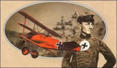 Manfred von Richthofen était un fameux aviateur de l'armée allemande, s'étant brillamment illustré au cours de la Première Guerre Mondiale. Quel surnom lui fut attribué ?