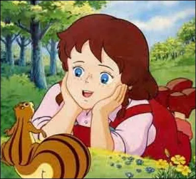 Dans le dessin animé "Pollyana", comment s'appelle la personne qui la recueille après le décès de son père ?