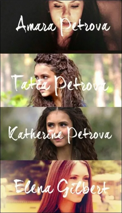 Qui est l'originel Petrova (Attention l'image ne veut pas dire que c'est dans l'ordre) ?