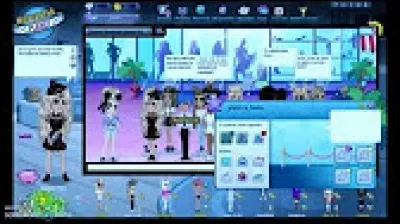 À quel niveau peut-on aller à la salle-boutique ?