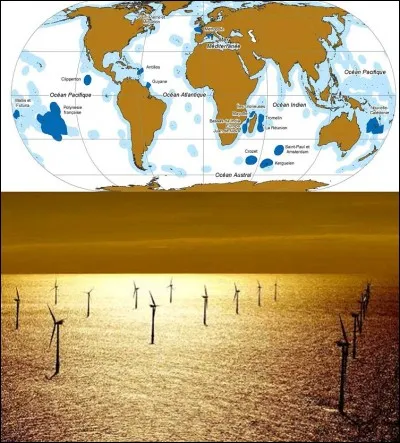 Avec sa surface de 672 369 km2, la France est classée 41e pays par sa superficie. Mais quel est son classement si l'on prend en compte QUE les surfaces maritimes qui lui sont attribuées ?